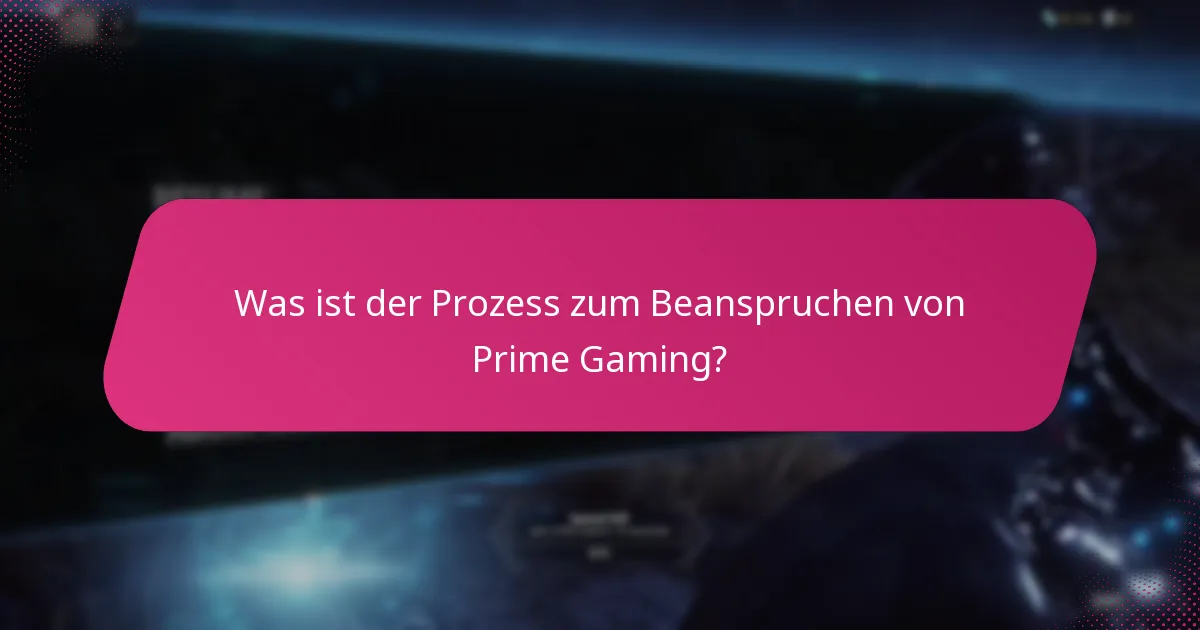 Wie verlinke ich meine Gaming-Konten mit Prime Gaming?